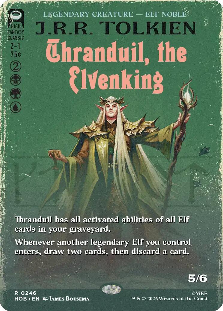 Thranduil, the Elvenking (Borderless)