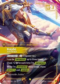Kayle, Justified (Overnumbered)