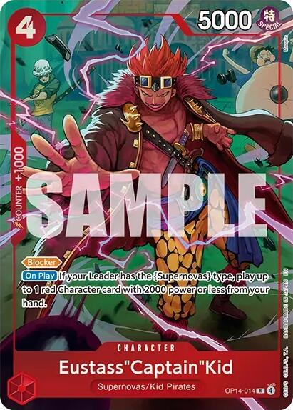Eustass"Captain"Kid (One Piece Card Game Illustration Box Vol. 8)