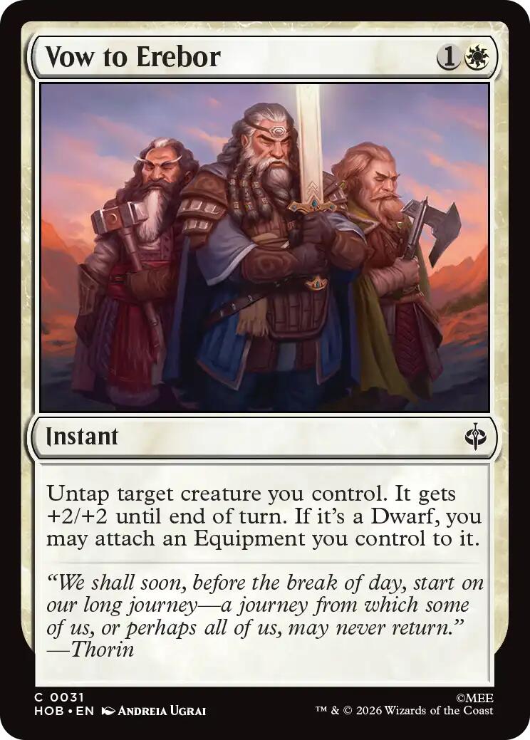 Vow to Erebor