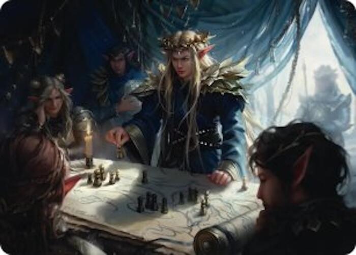 Thranduil the Strategist Art Card
