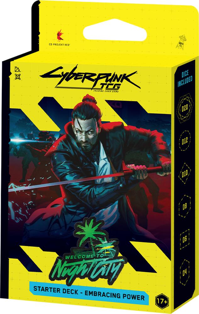 Cyberpunk TCG: Welcome to City Night - Embracing Power - Beta Starter Deck