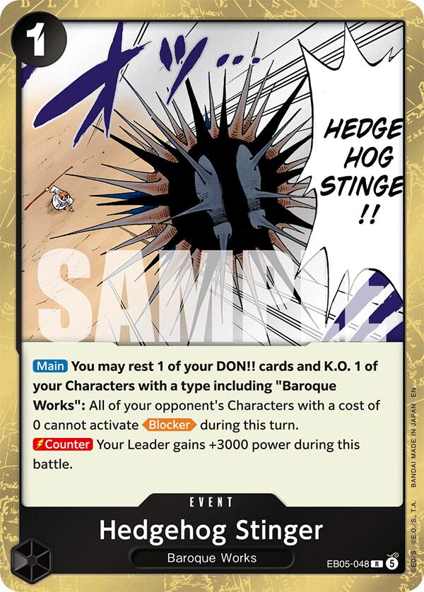 Hedgehog Stinger