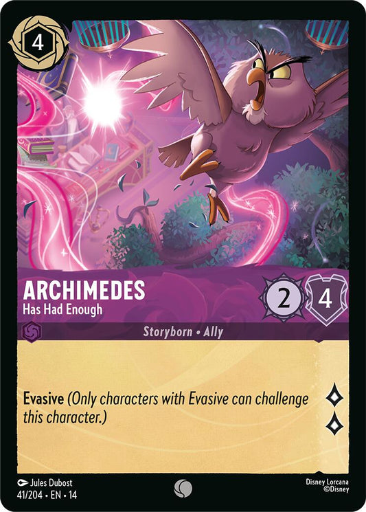 Archimedes - Has Had Enough