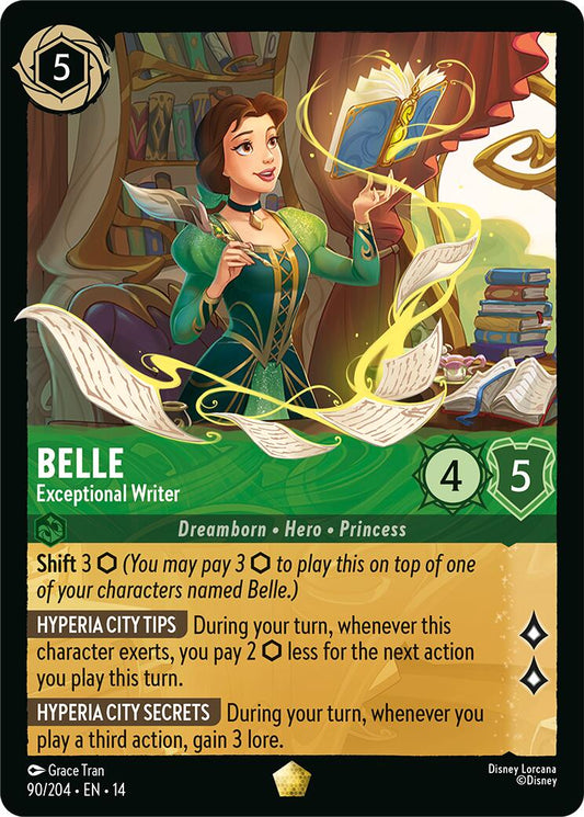 Belle - Exceptional Writer