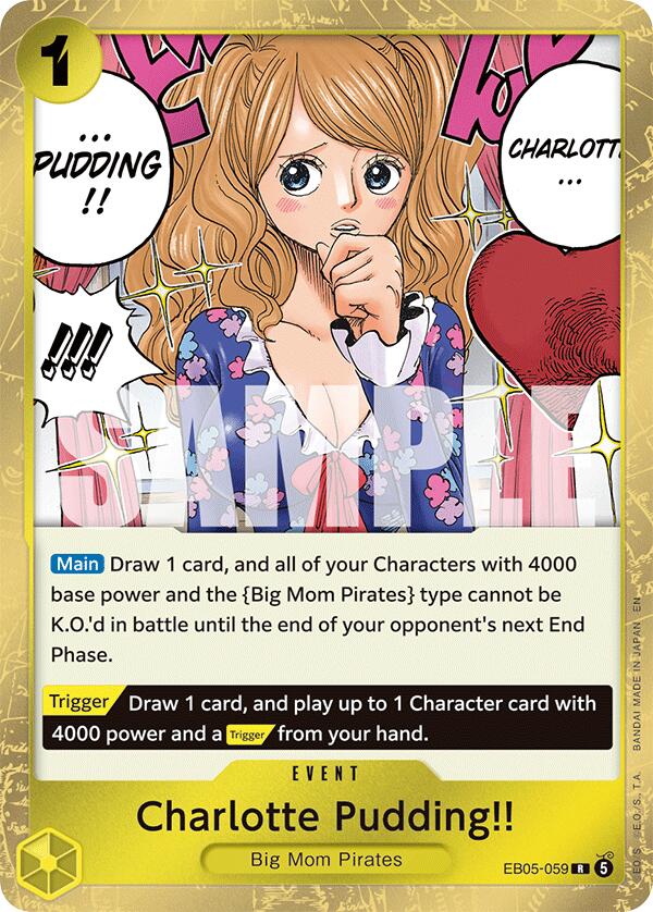 Charlotte Pudding!!