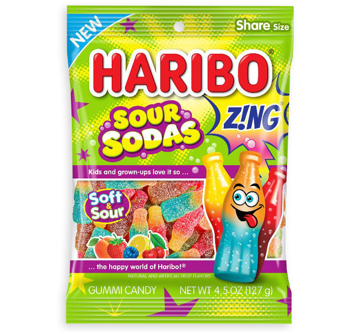 Haribo Sour Cola Gummy Candy