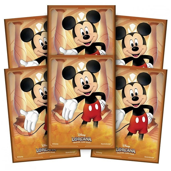 Card Sleeves: Disney Lorcana- The First Chapter- Mickey