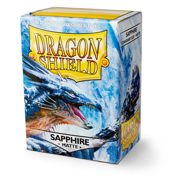 Dragon Shield Sleeves: Standard- Matte Sapphire (100 ct.)