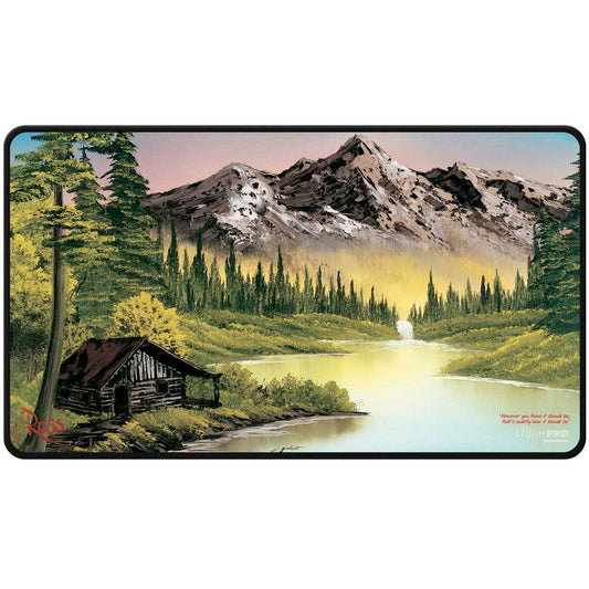 Ultra Pro Playmat: Black Stitched- Bob Ross