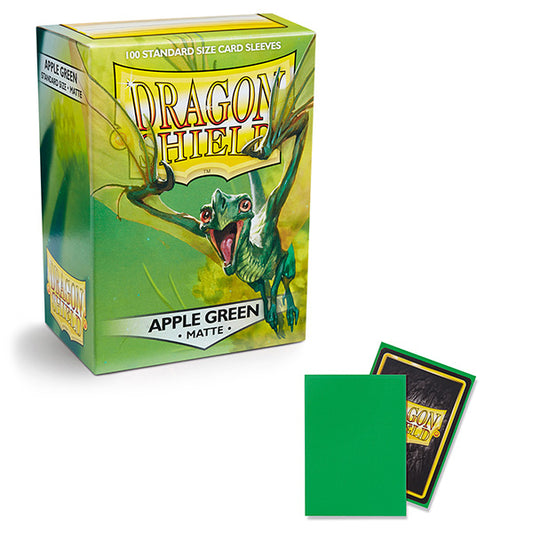 Dragon Shield Sleeves: Standard- Matte Apple Green (100 ct.)