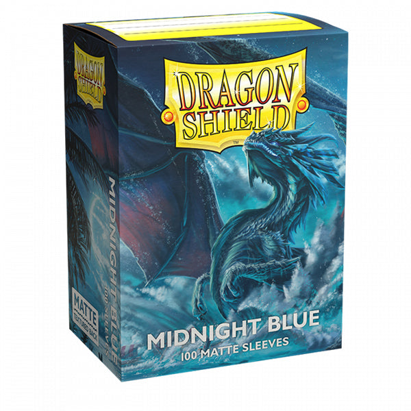 Dragon Shield Sleeves: Standard- Matte Midnight Blue (100 ct.)