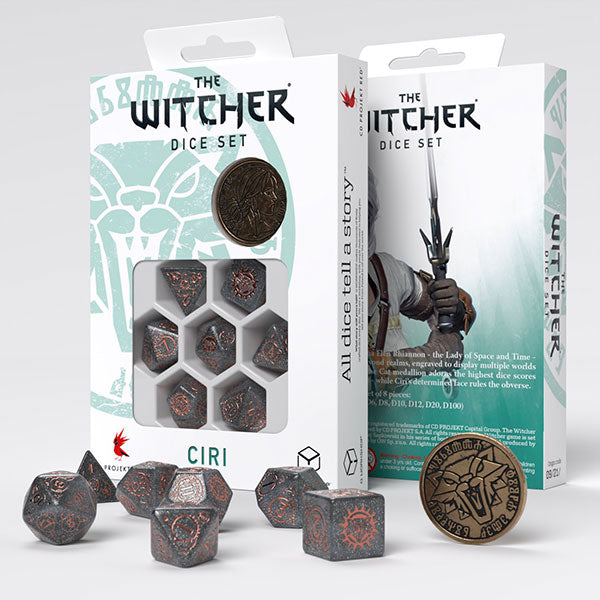 7-Die Set The Witcher: Ciri Elder Blood