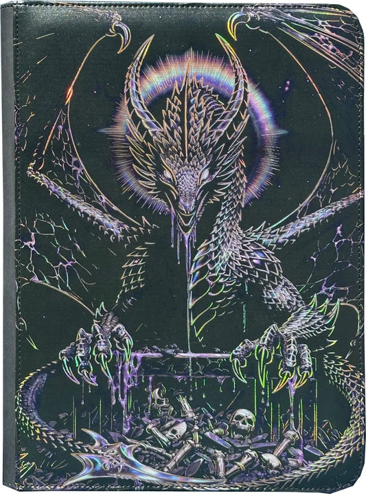 Maggot Labs™ 9-Pocket Zippered Binder: Nyxveil the Void Eater