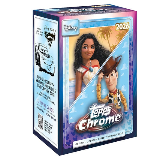 2026 Topps Chrome Disney Value Box