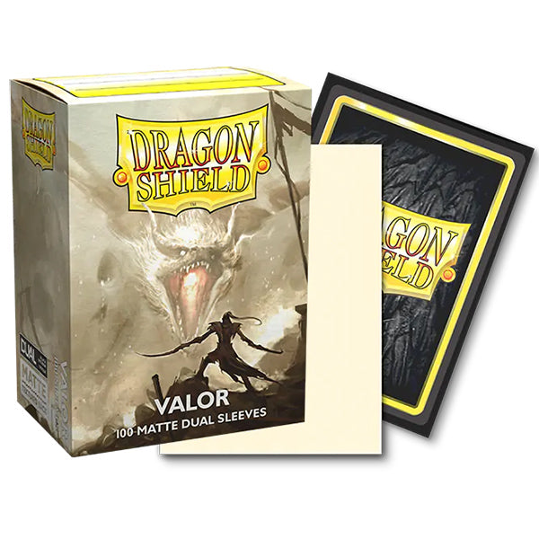 Dragon Shield Sleeves: Standard DUAL- Matte Valor (100 ct.)