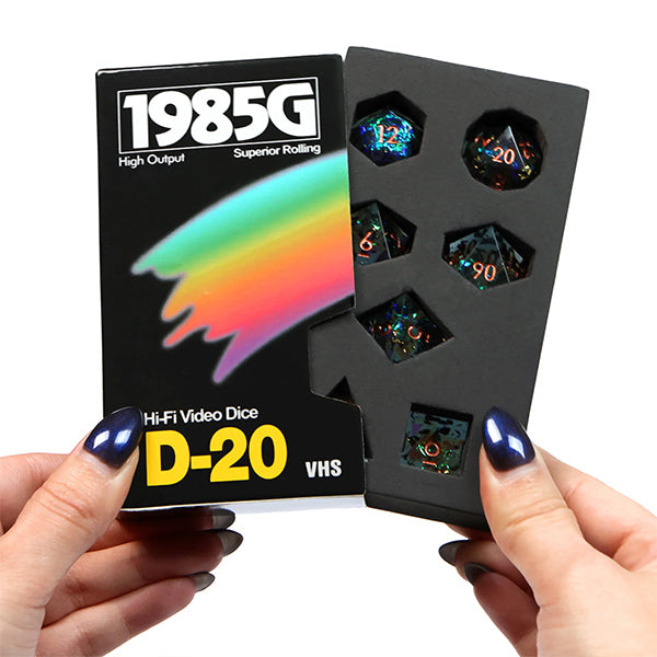 1985 Games Dice: VHS Dice