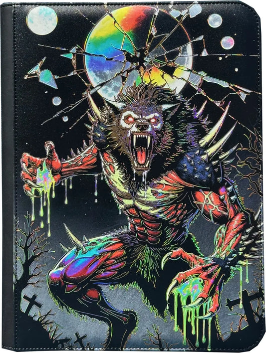 Maggot Labs™ 9-Pocket Zippered Binder: Lunar Eclipse Ravager