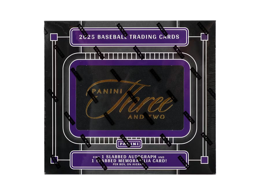 2025 Panini Three & Two Baseball Box