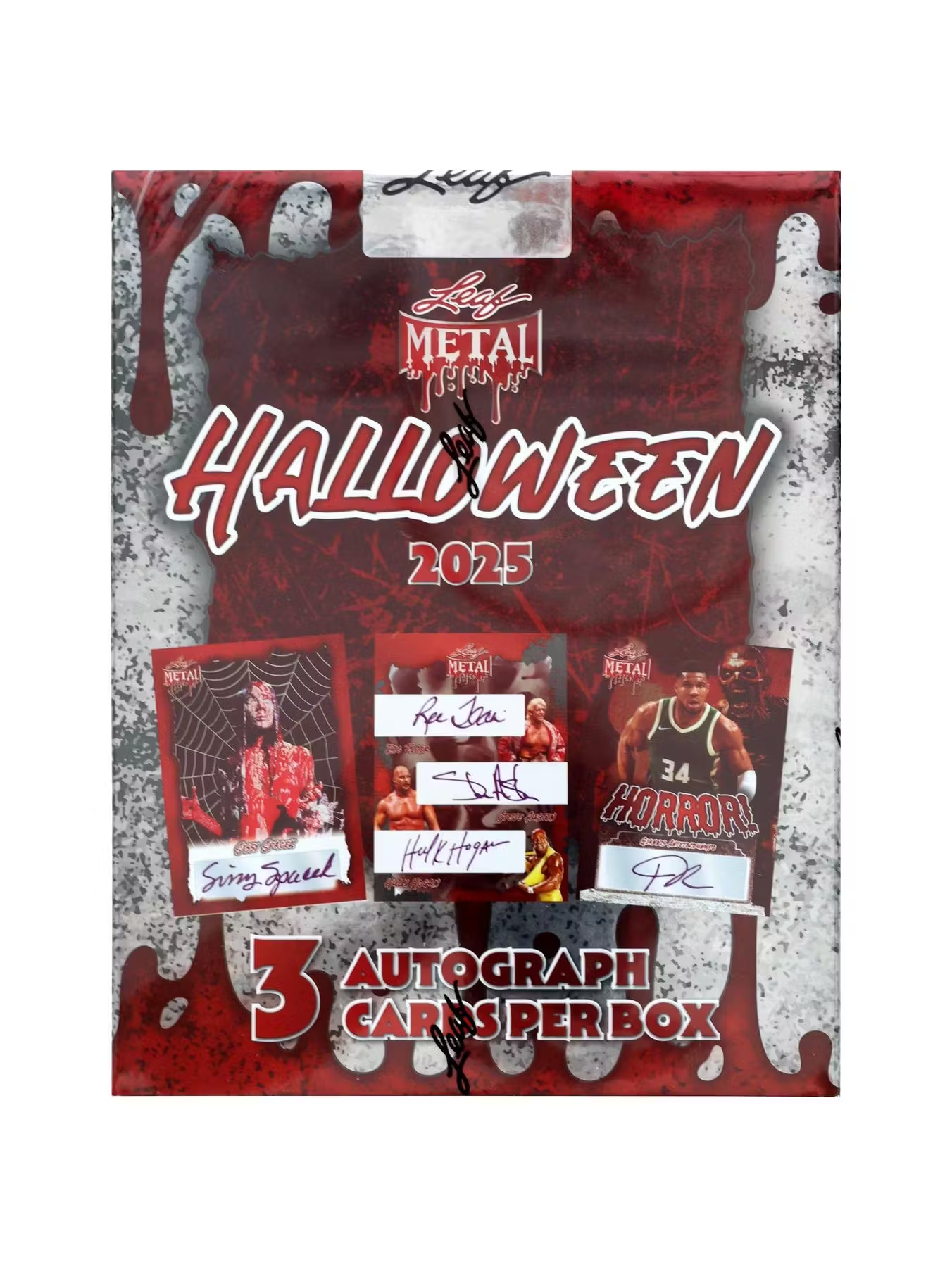 PRESALE! 2025 Leaf Metal Halloween Hobby Box