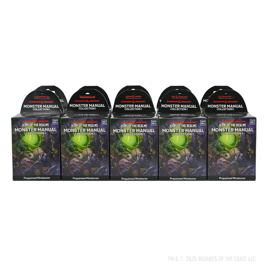 Dungeons & Dragons: Icons of the Realms - Monster Manual Collection 1 Booster Brick