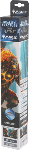 Gamegenic Reality Fracture Shiny Playmat - Ajani, Path of Vengeance/Ajani, Counterattack Leader