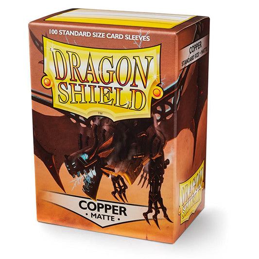 Dragon Shield Sleeves: Standard- Matte Copper (100 ct.)