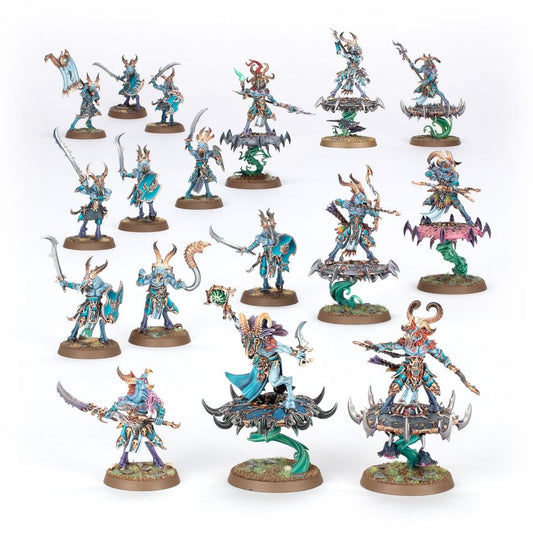 Warhammer: Spearhead: Disciples of Tzeentch – Tzaangor Warflock