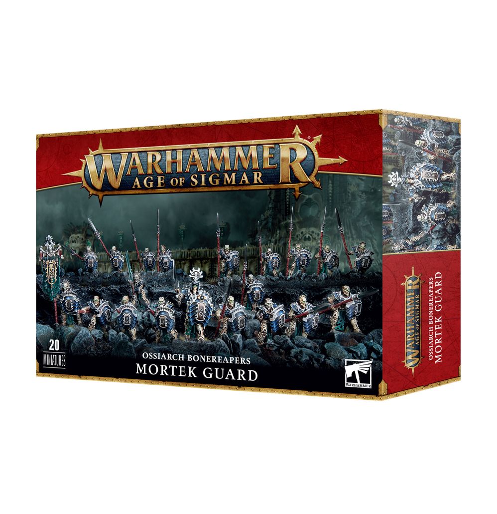 Warhammer Age of Sigmar: Ossiarch Bonereapers: Mortek Guard