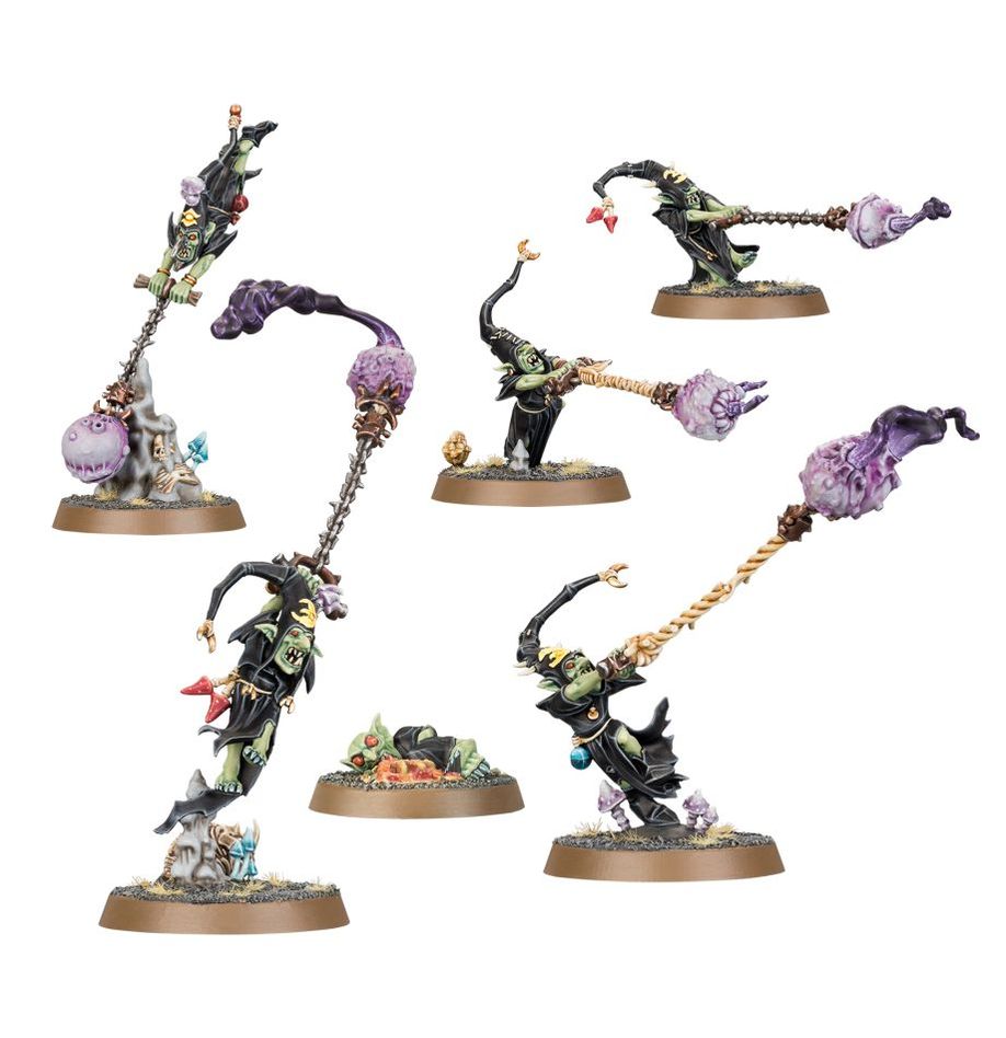 Warhammer: Sporesplatta Fanatics (Gloomspite Gitz - Fanatics)