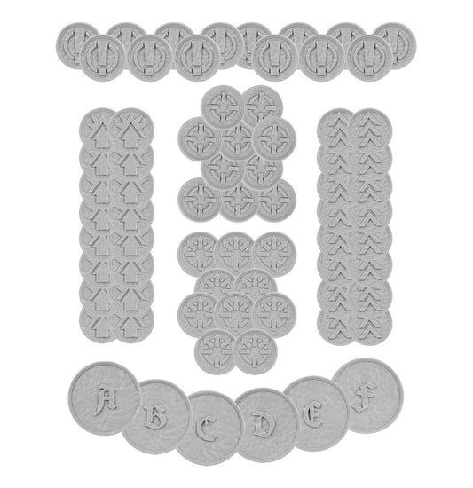 Warhammer: Legions Imperialis: Order Tokens and Objective Markers