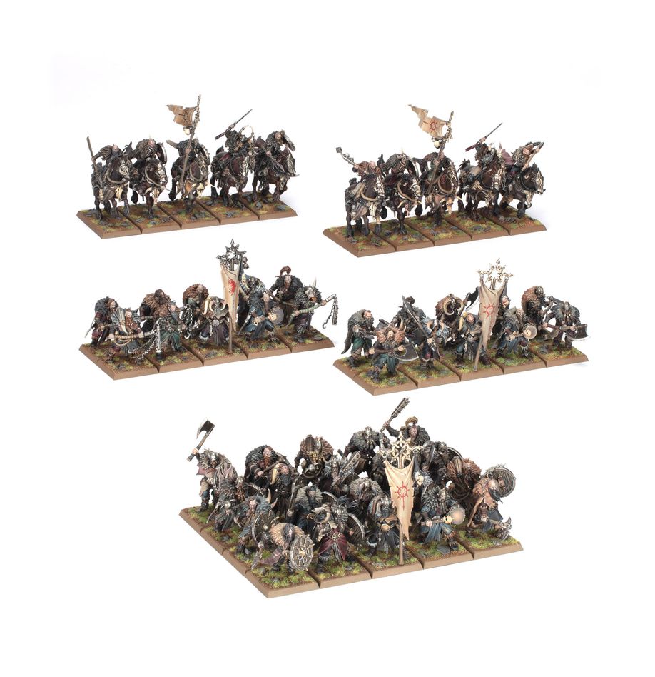 Warhammer: Warriors of Chaos: Chaos Marauders Army Reinforcement Set