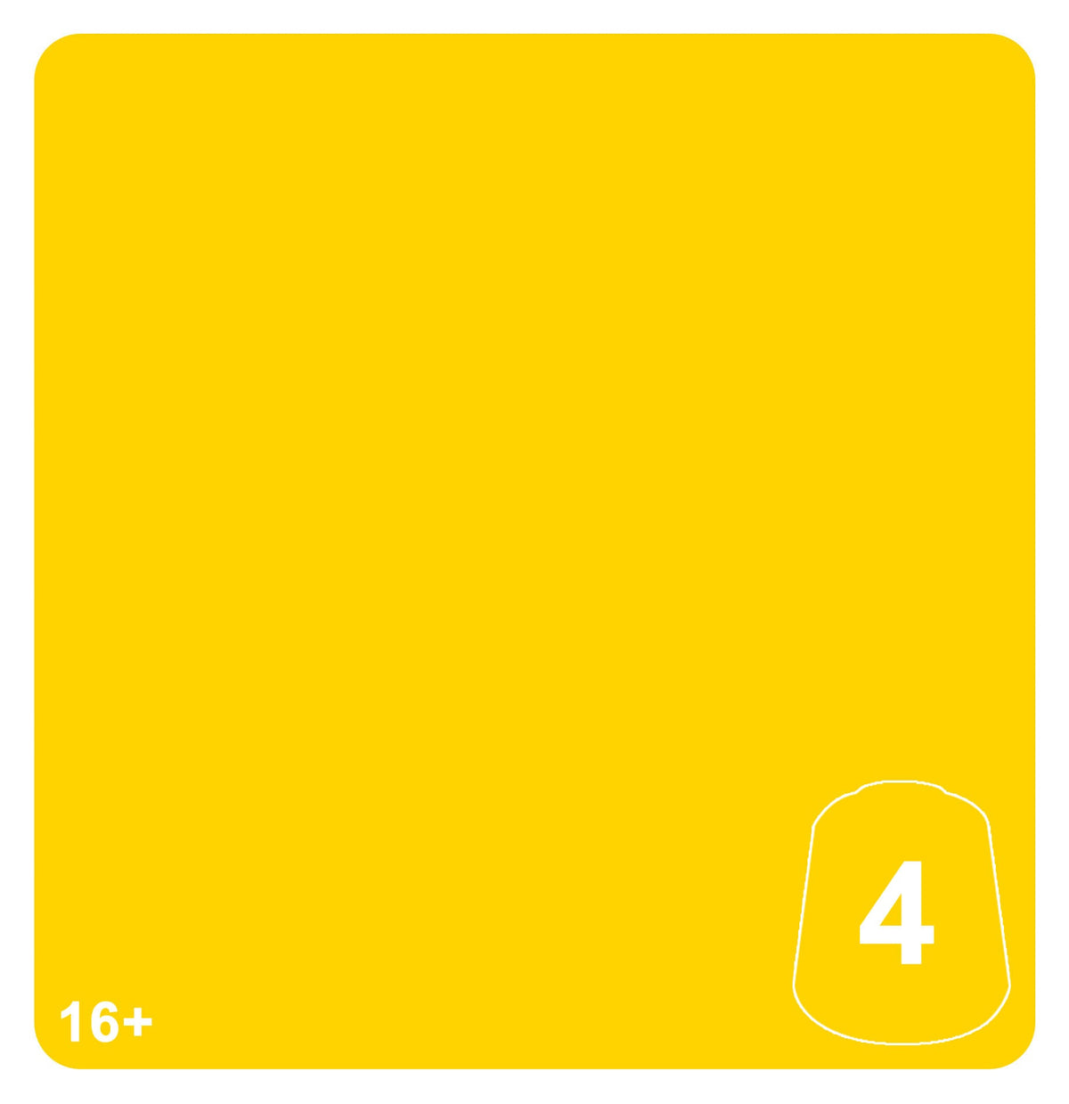 PRE-ORDER! Warhammer Tone Pro: Hawkshroud Yellow 4 (12ml)
