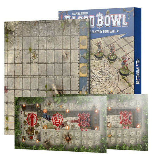 Warhammer: Bretonnian Pitch: Double-sided Pitch and Dugouts