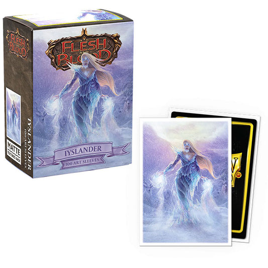 Dragon Shield Sleeves: Standard- Matte 'Flesh & Blood Iyslander' Art, Limited Edition (100 ct.)
