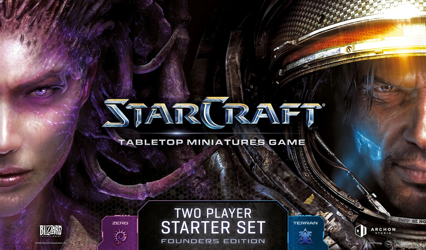 StarCraft Tabletop Miniatures Game: Two-Player Starter Set - Founders Edition