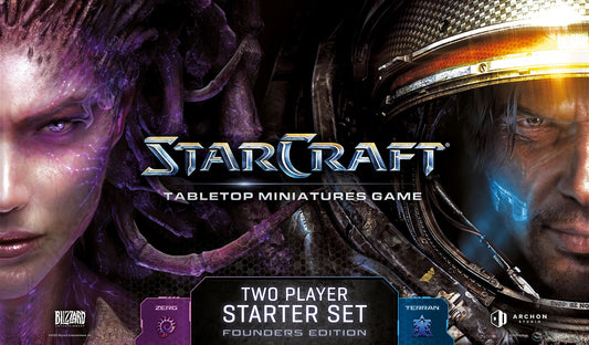 StarCraft Tabletop Miniatures Game: Two-Player Starter Set - Founders Edition