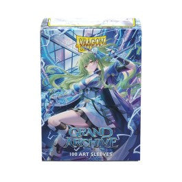 Dragon Shield Sleeves: Standard Matte Dual Art 100ct Grand Archive - Lorraine, Arclight Saber