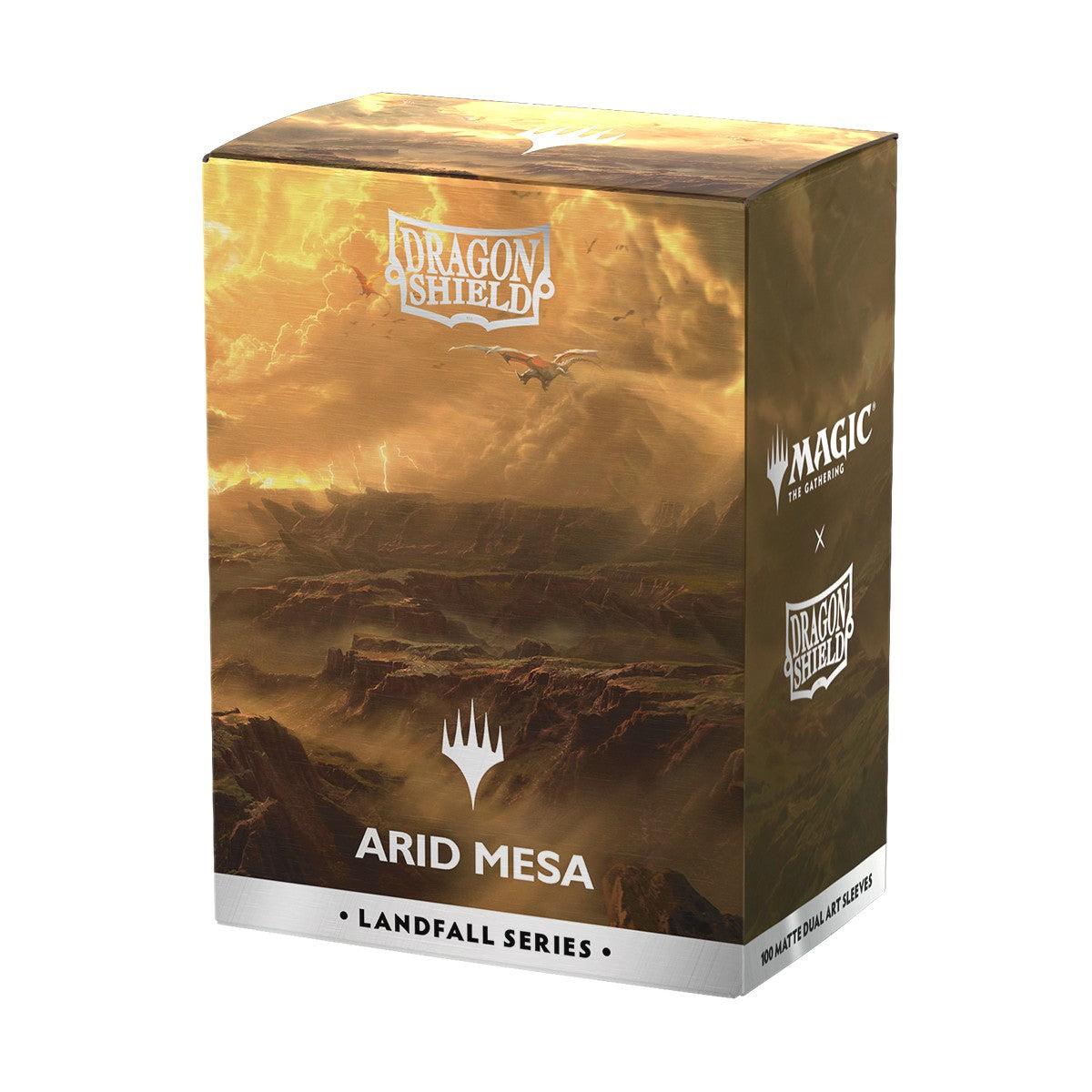 Dragon Shield Sleeves: Standard Matte Dual Art Magic the Gathering Landfall Series 100CT