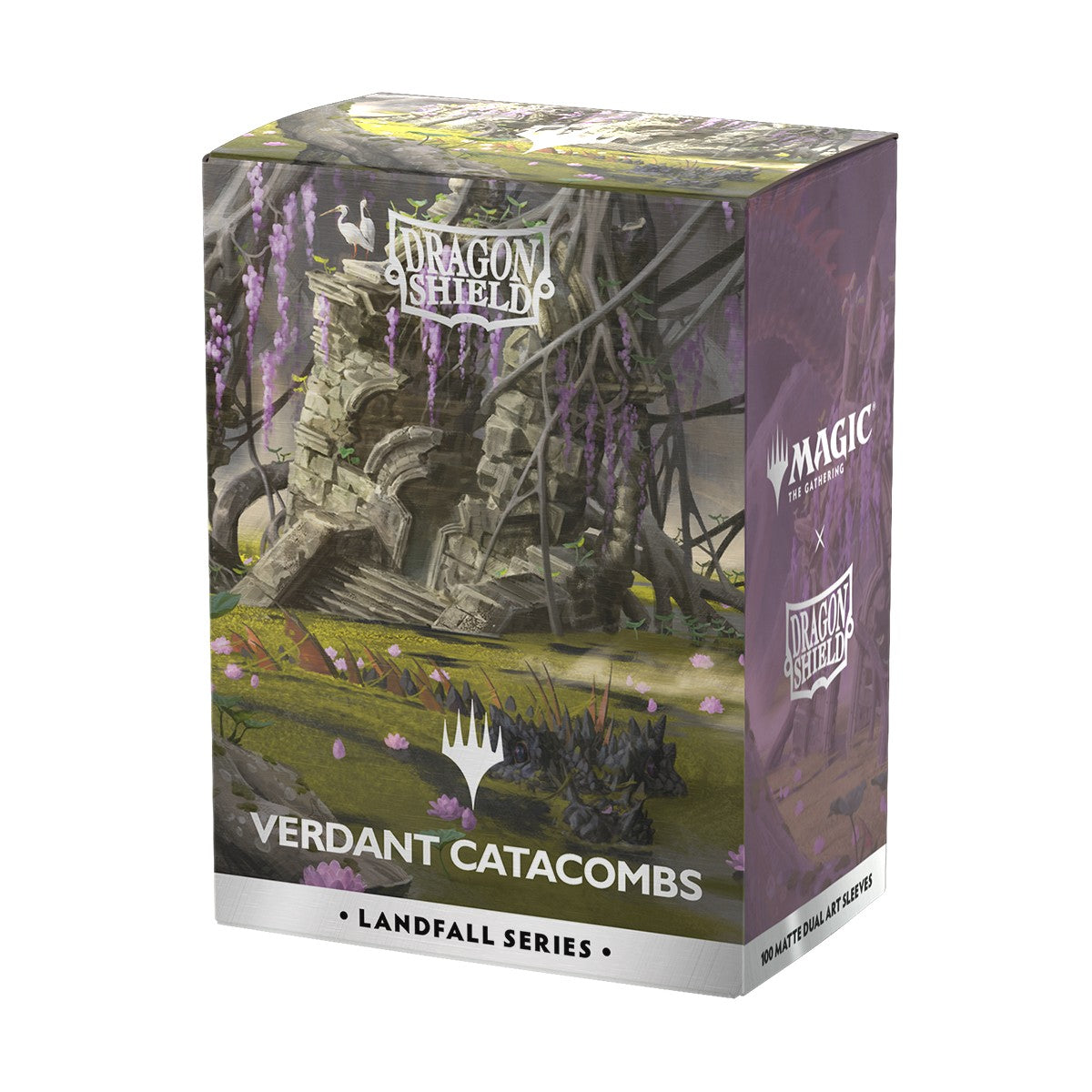 Dragon Shield Sleeves: Standard Matte Dual Art Magic the Gathering Landfall Series 100CT