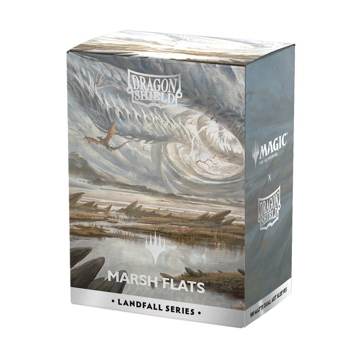 Dragon Shield Sleeves: Standard Matte Dual Art Magic the Gathering Landfall Series 100CT