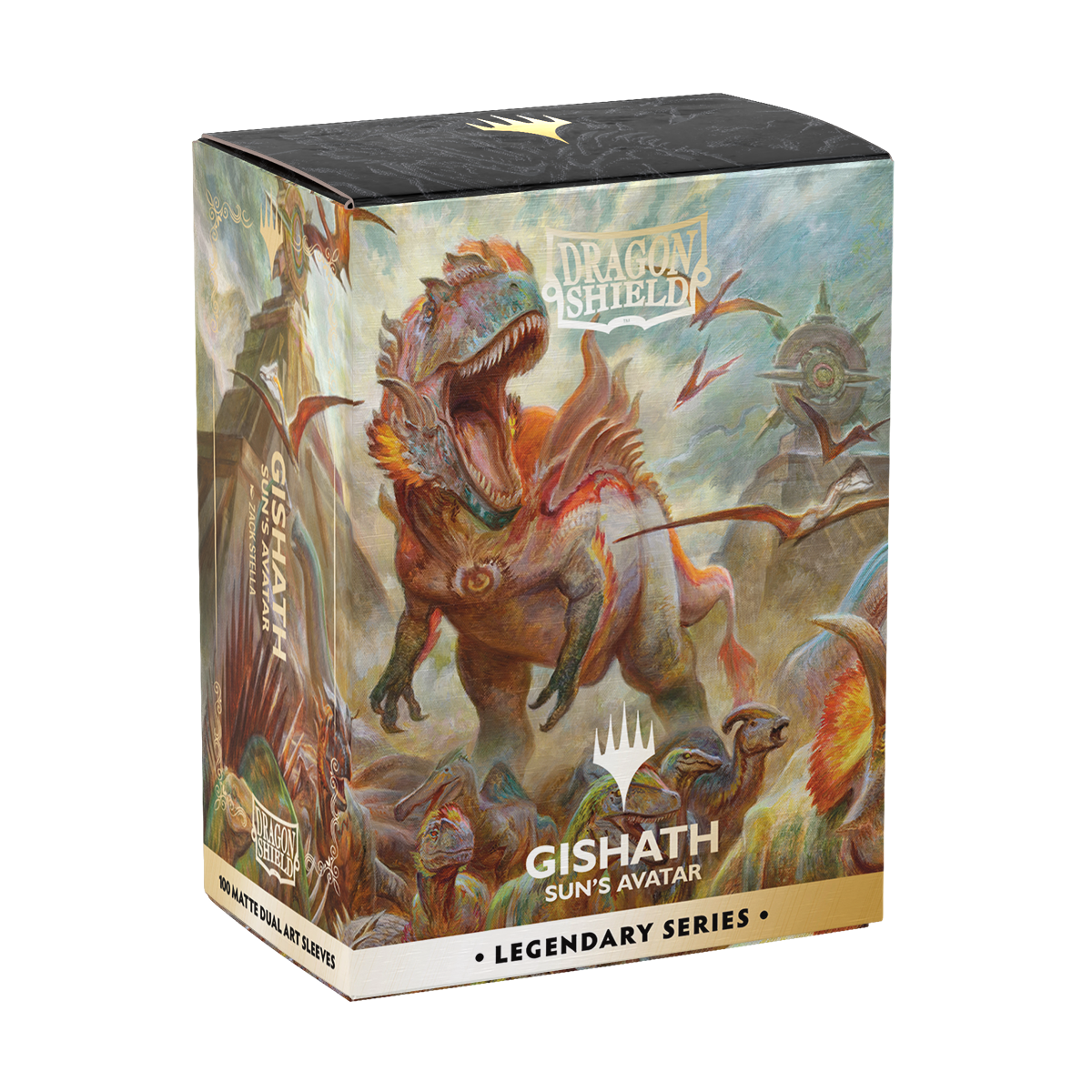 Dragon Shield Legendary Series Gishath Matte Dual Art Sleeves