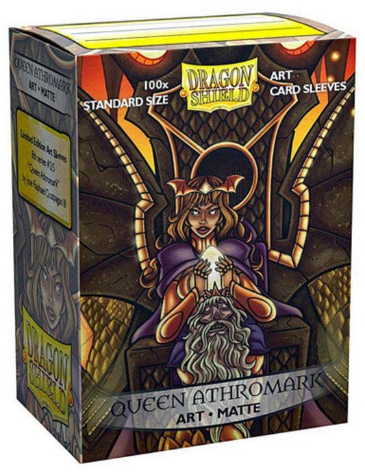Dragon Shield Sleeves: Standard Matte Art - Queen Athromark, Portrait 100CT