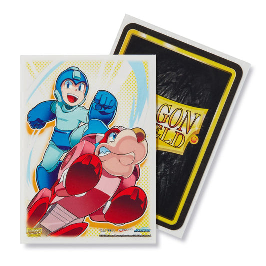Dragon Shield Sleeves: Standard Classic Art Mega Man - Rush 100CT