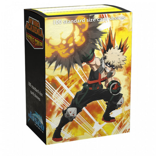 Dragon Shield Sleeves: Standard Textured Art My Hero Academia - Bakugo 100CT