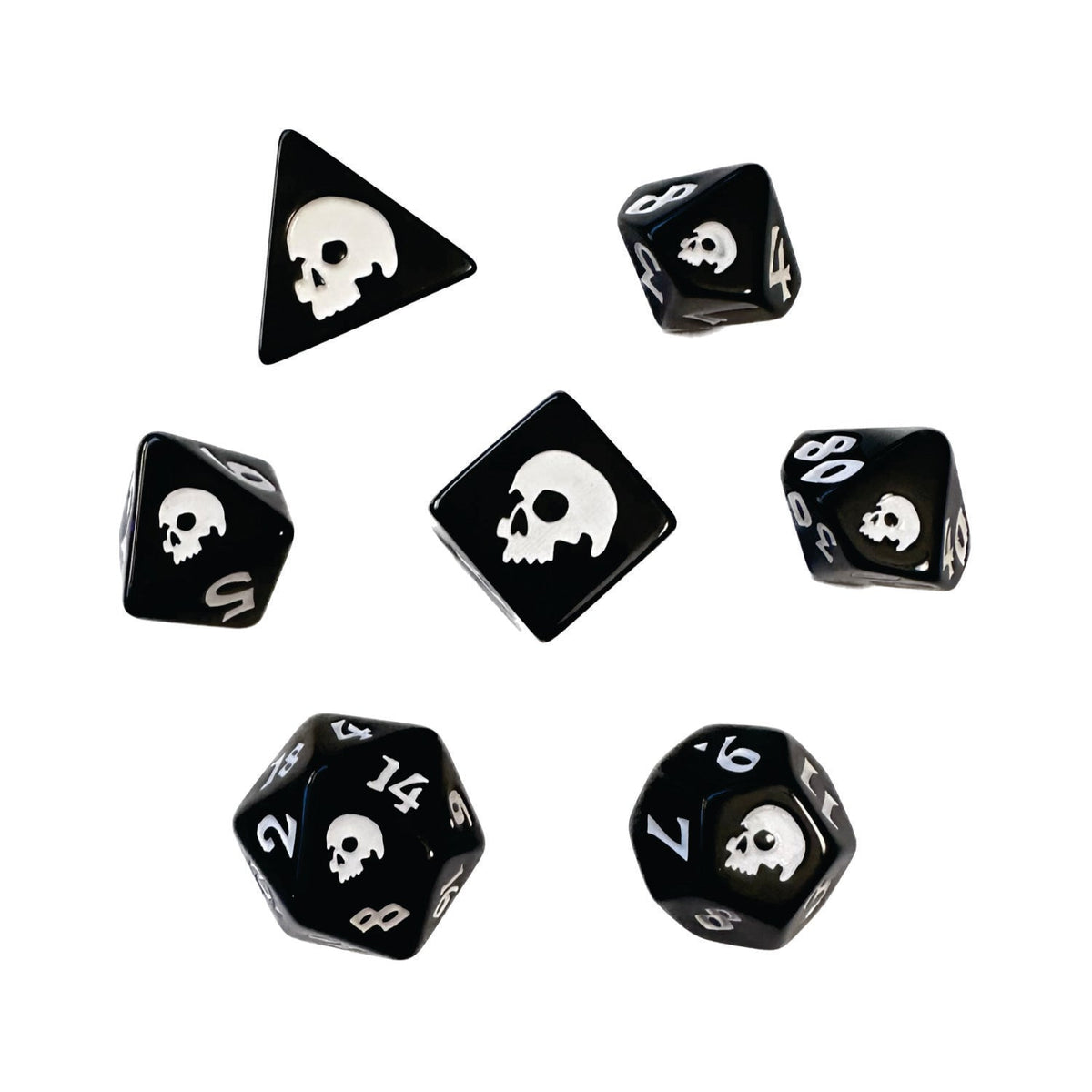7-Die Set Black Death