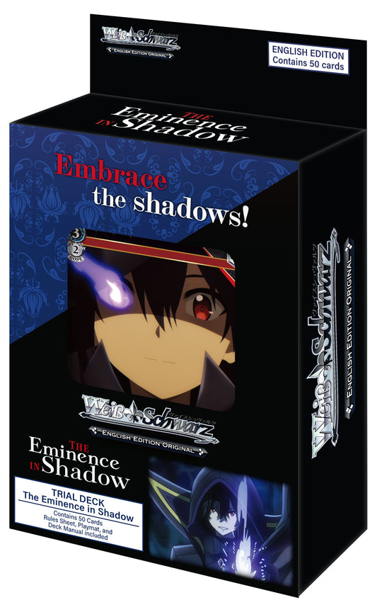 Weiss Schwarz TCG: Eminence in Shadow Starter Deck