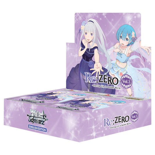 Weiss Schwarz: Re:ZERO Starting Life in Another World Vol.3 Booster Box