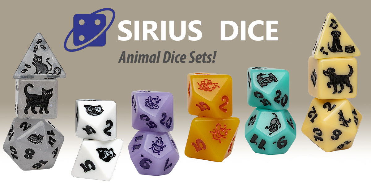 Animals- 7-Die Set