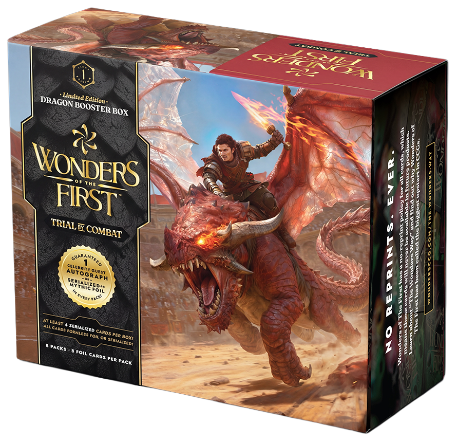 Wonders of the First: Trial by Combat Dragon Booster Box